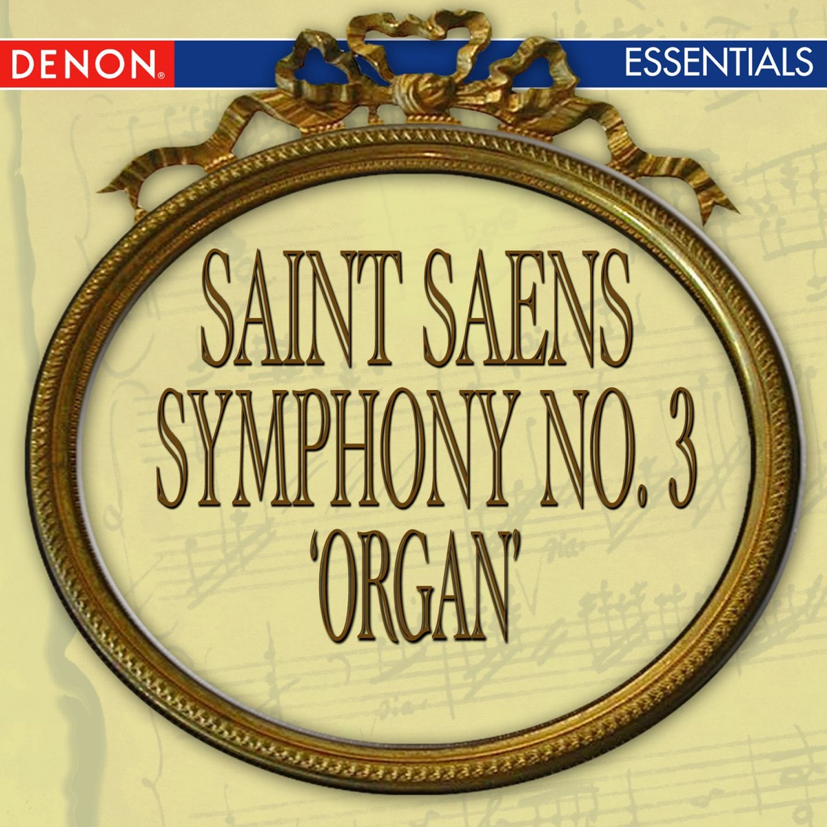 Saint-Saens: Symphony No. 3 'Organ' by Slovak Philharmonic, Libor Pešek & Ivan Sokol album cover