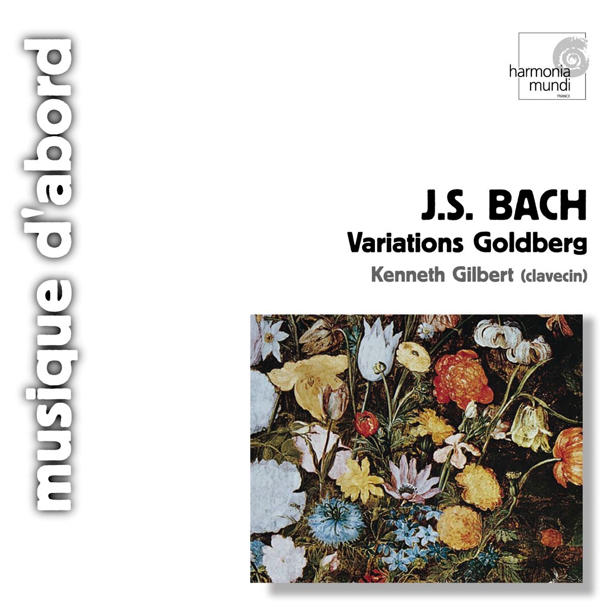 Bach: Goldberg Variations by Kenneth Gilbert album cover