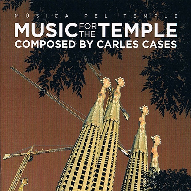 Music For The Temple by Carles Cases album cover