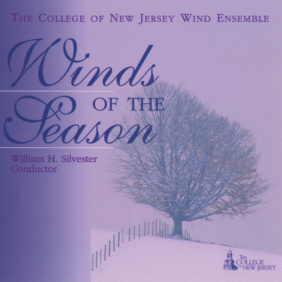 Winds of the Season by William Silvester & College of New Jersey Wind Ensemble album cover