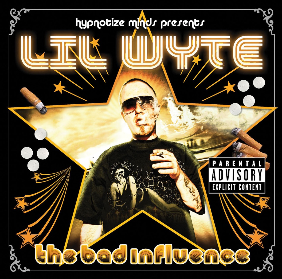 The Bad Influence by Lil Wyte album cover