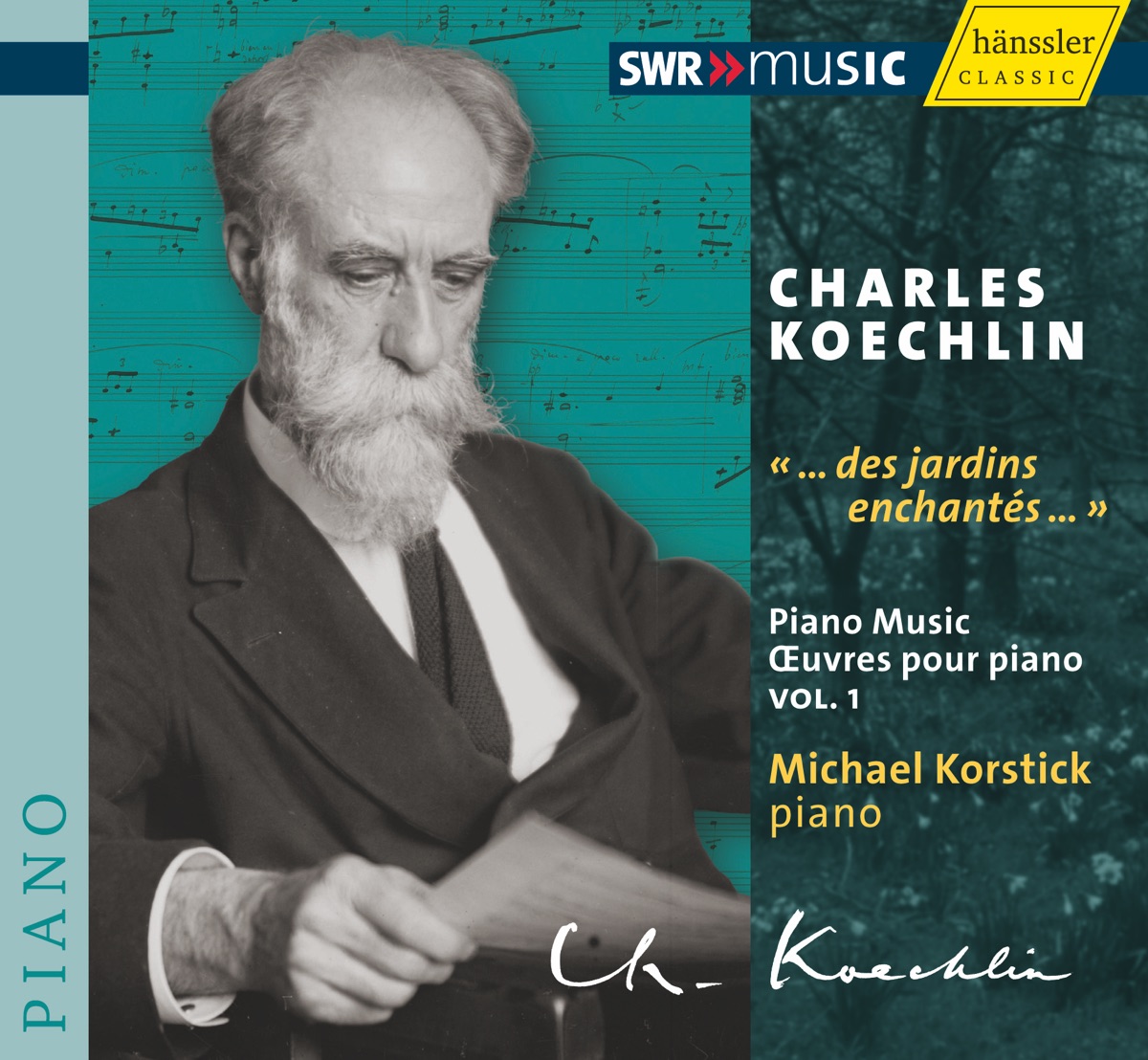 Koechlin, C.: Piano Music, Vol. 1 by Michael Korstick album cover