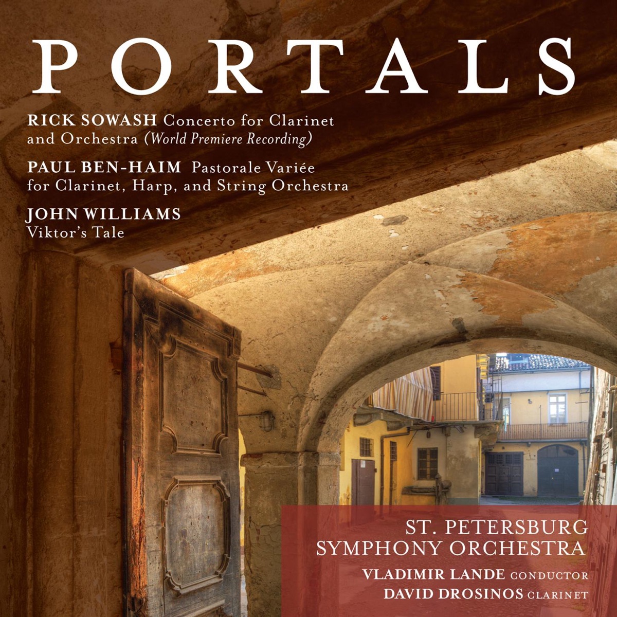 Portals by David Drosinos & St. Petersburg Symphony Orchestra album cover