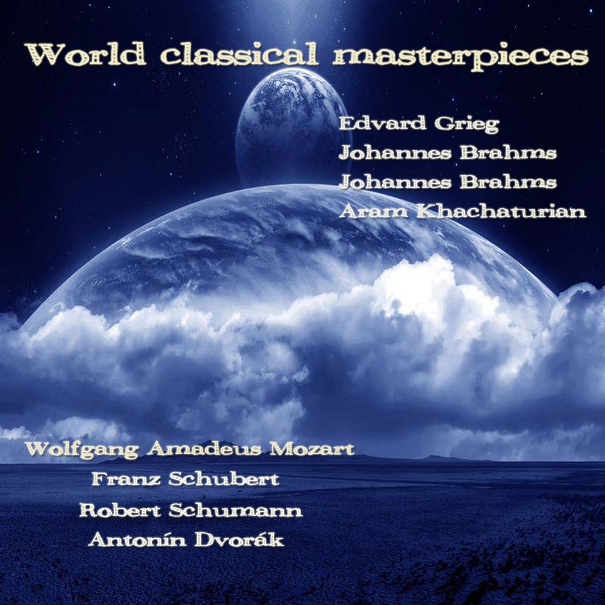 World Classical Masterpieces by Bulgarian National Radio Symphony Orchestra, Plovdiv State Philharmonic, Vassil Stefanov & Ruslan Rajchev album cover