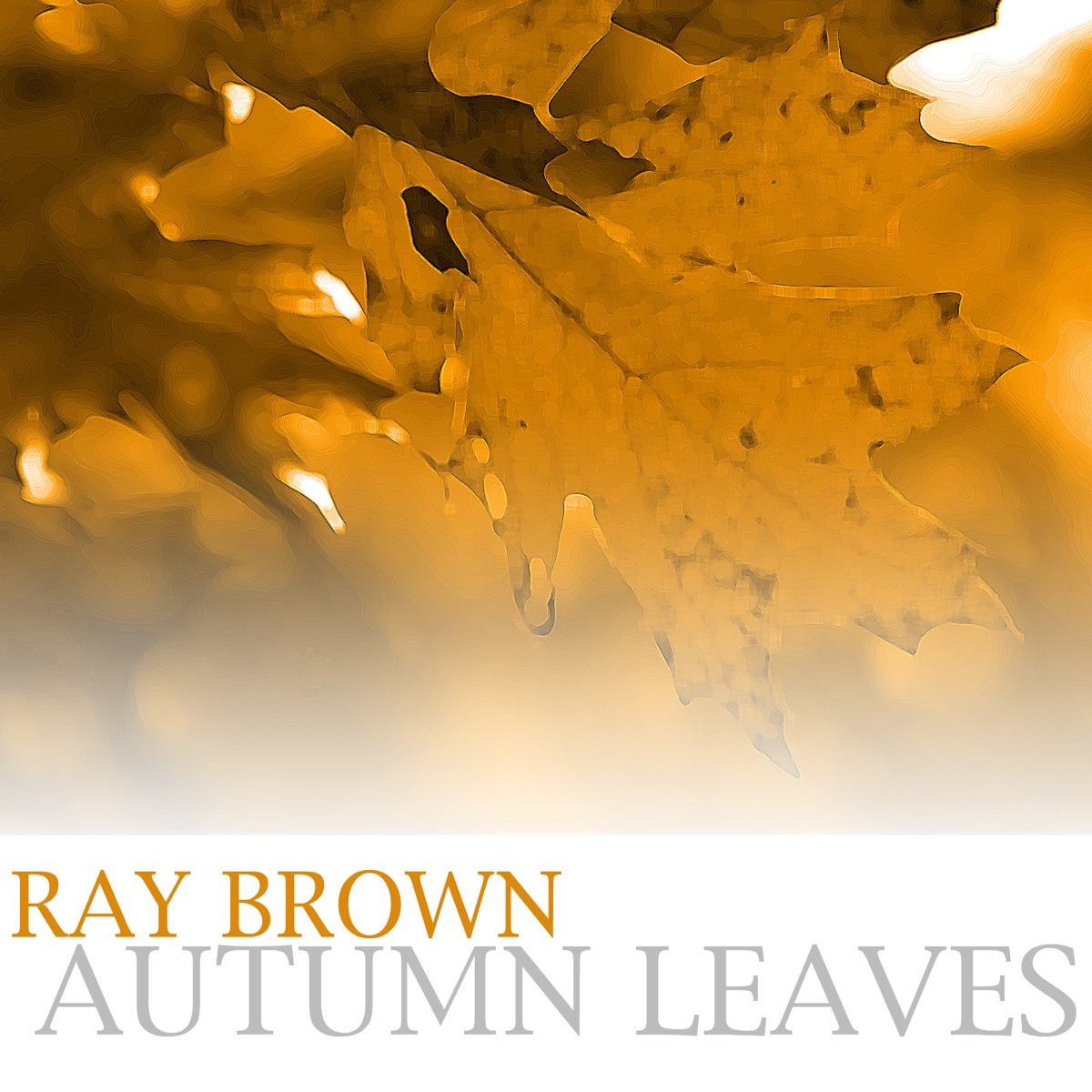 Autumn Leaves by Ray Brown album cover