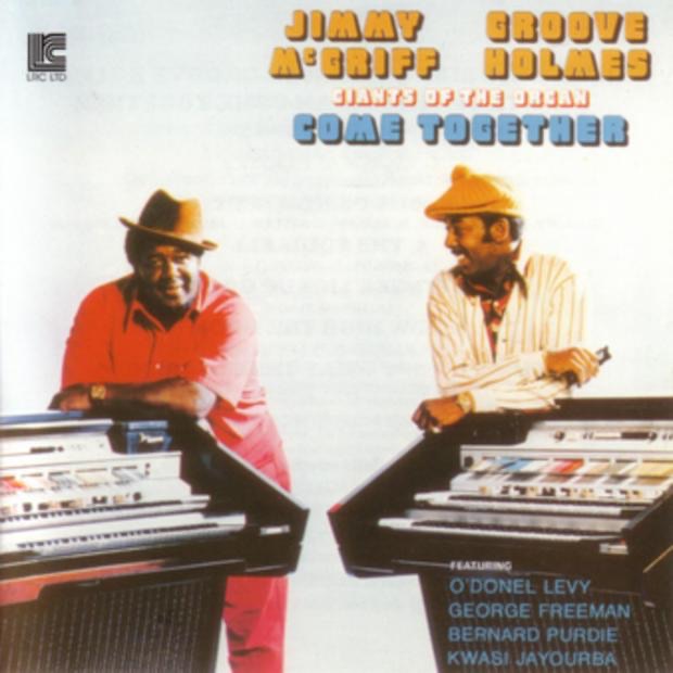 Giants of the Organ Come Together by Groove Holmes & Jimmy McGriff album cover