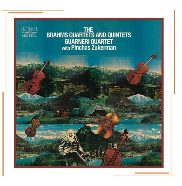 Brahms: String Quartets & Quintets by Guarneri Quartet album cover