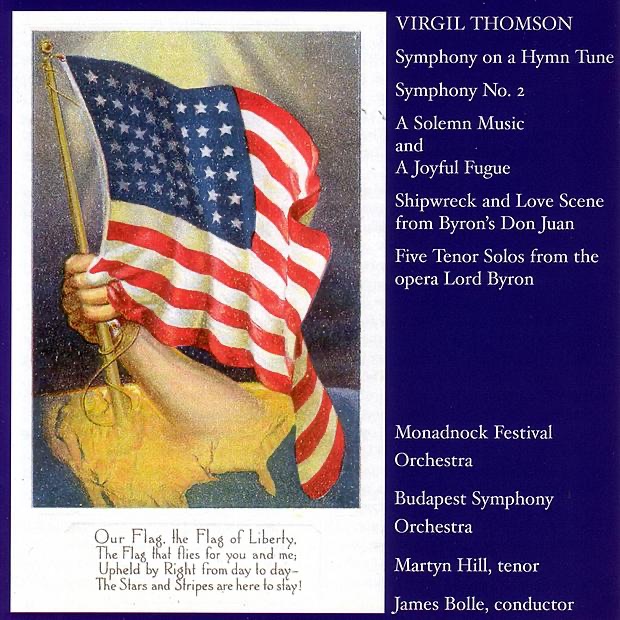 Virgil Thomson: Orchestral Works by James Bolle & Monadnock Festival Orchestra album cover