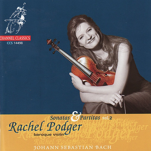 Bach: Sonatas and Partitas, Vol. 2 by Rachel Podger album cover