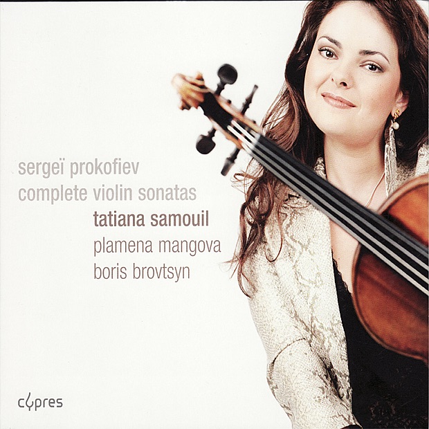 Prokofiev: Complete Violin Sonatas by Tatiana Samouil, Plamena Mangova & Boris Brovtsyn album cover