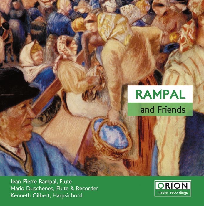 Rampal and Friends by Jean-Pierre Rampal, Kenneth Gilbert & Mario Duschenes album cover