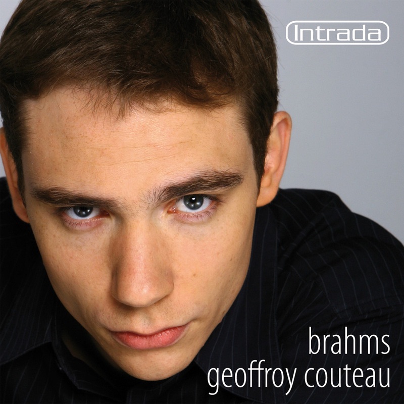 Brahms: Oeuvres pour piano by Geoffroy Couteau album cover