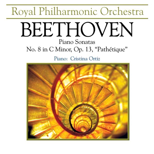 Beethoven: Piano Sonatas by Cristina Ortiz & Royal Philharmonic Orchestra album cover