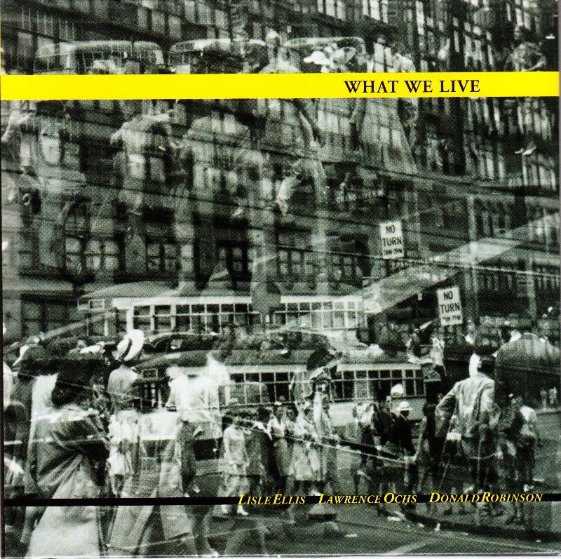 What We Live by Lisle Ellis album cover