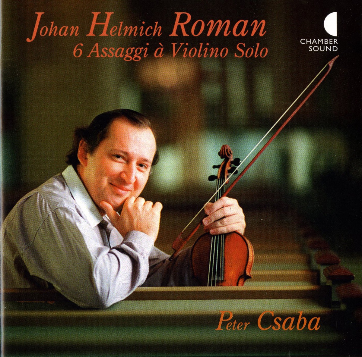 Roman: 6 Assaggi a Violino Solo by Peter Csaba album cover