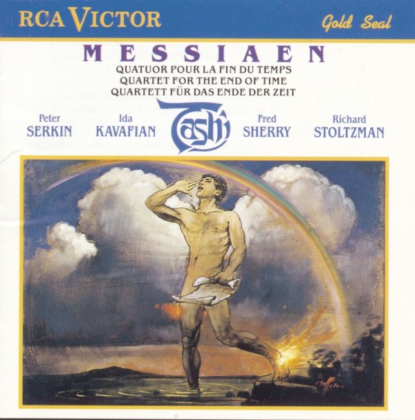 Messiaen: Quartet for the End of Time by Tashi album cover