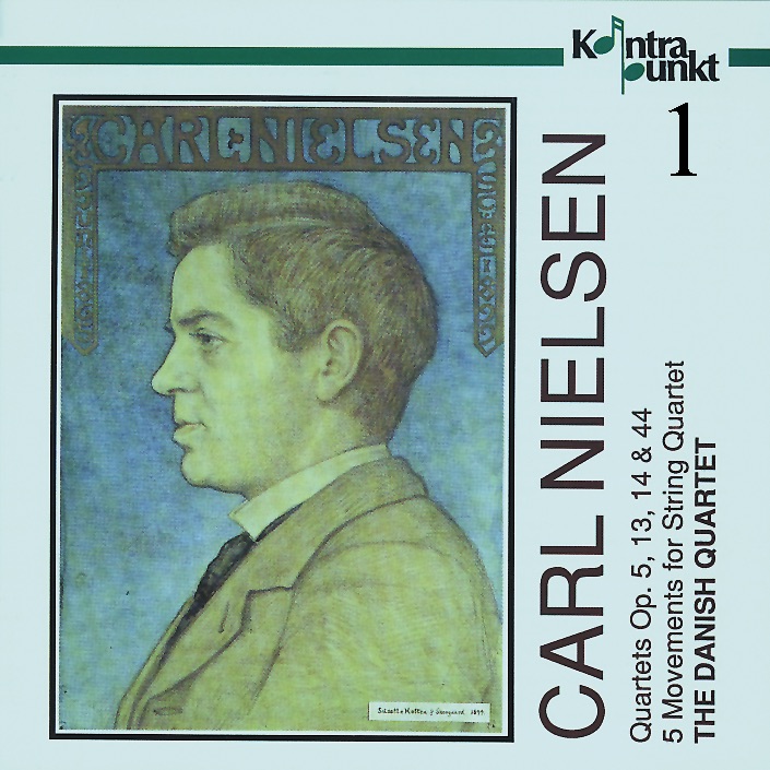 Nielsen: Complete String Quartets, Vol. 1 by The Danish Quartet, Tim Frederiksen, Arne Balk-Møller & Henrik Brendstrup album cover