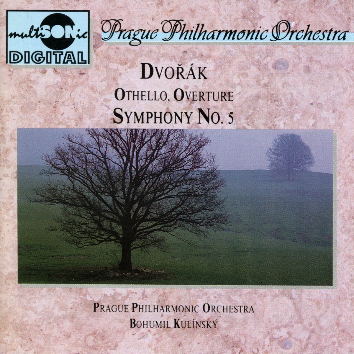 Othello, Overture / Symphony No.5 by Prague Philharmonic Orchestra & Bohumil Kulínský album cover