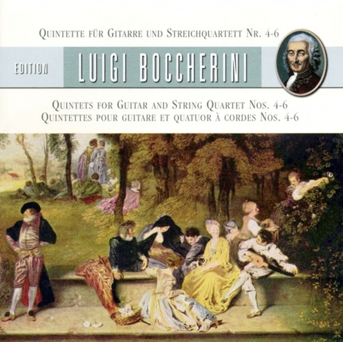 Boccherini, L.: Guitar Quintets Nos. 4-6 by Dimov String Quartet & Jean-Pierre Jumez album cover