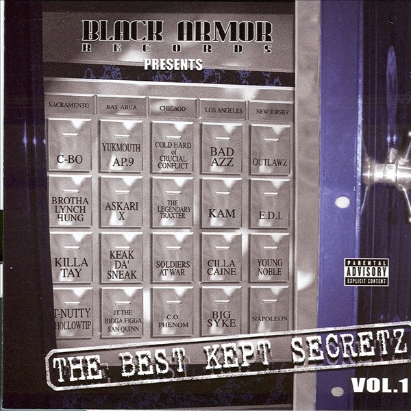 The Best Kept Secretz, Vol. 1 by Brotha Lynch Hung, C-Bo & T-Nutty album cover