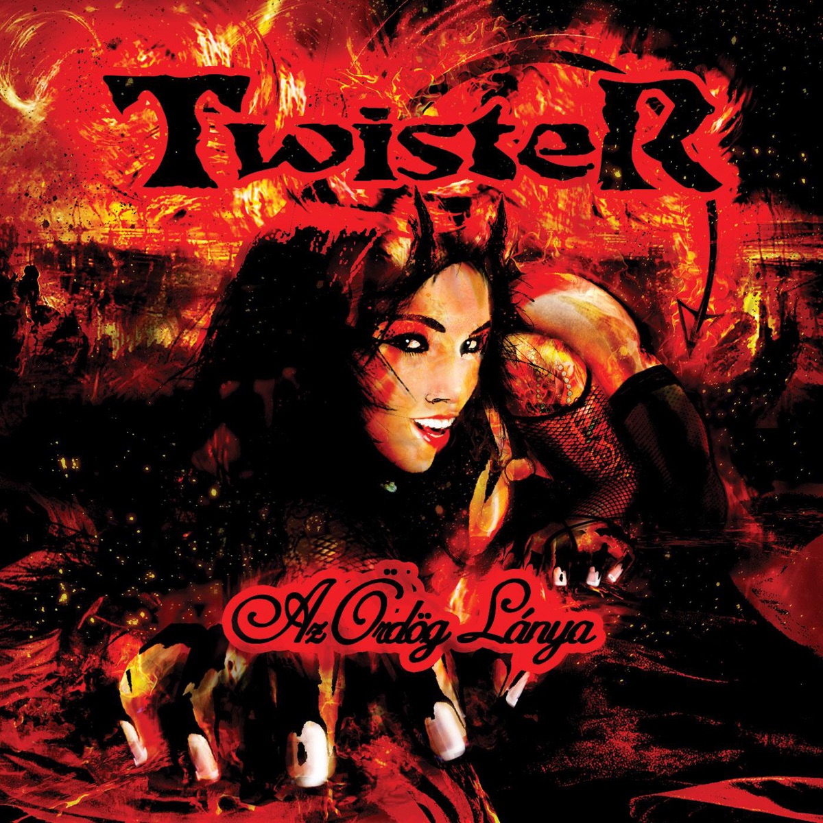 Az ördög lánya by Twister album cover