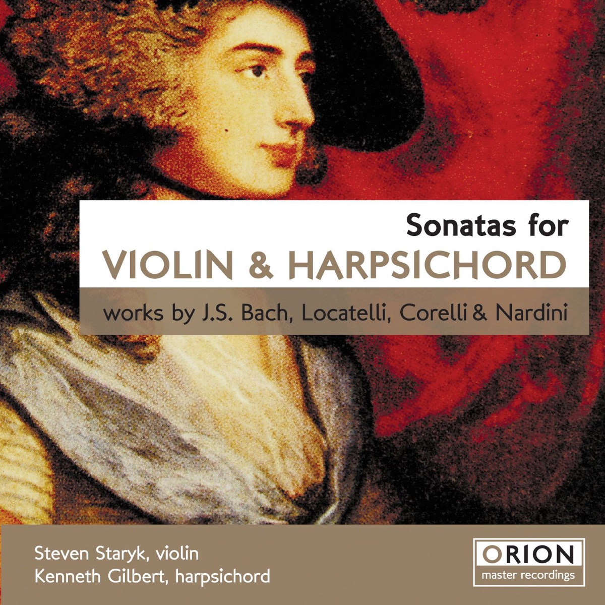 Sonatas for Violin & Harpsichord: Works by Bach, Locatelli, Corelli & Nardini by Kenneth Gilbert & Steven Staryk album cover