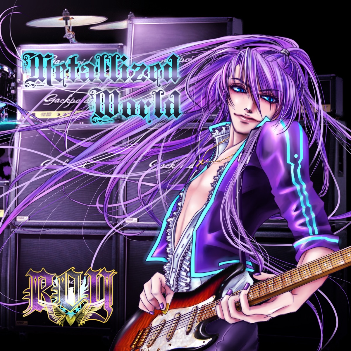 Metallized World by Roy album cover