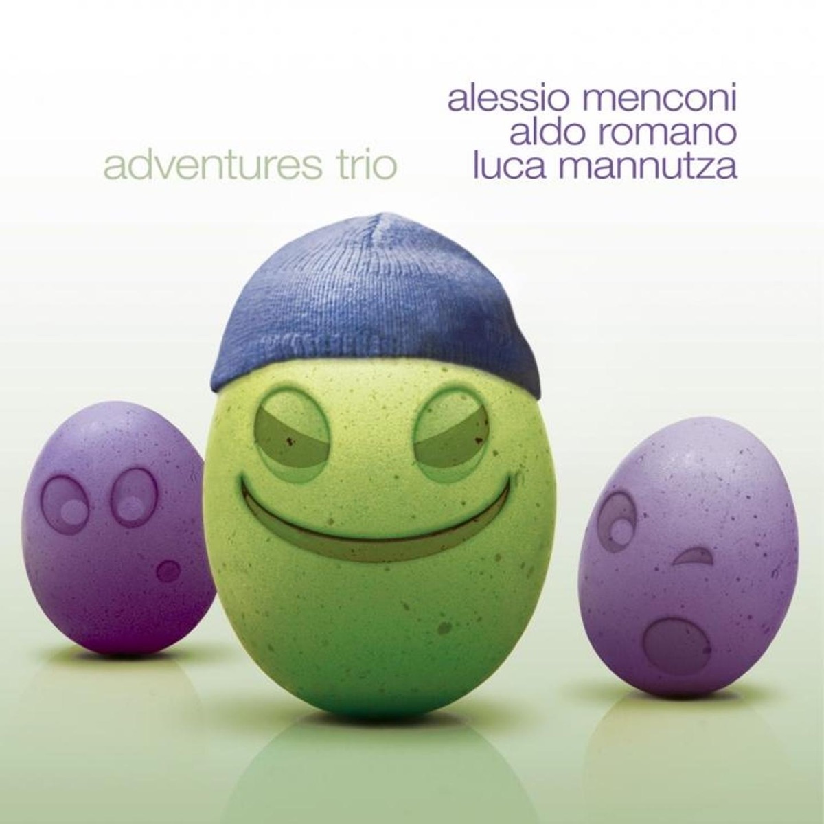 Adventures Trio by Aldo Romano, Alessio Menconi & Luca Mannutza album cover