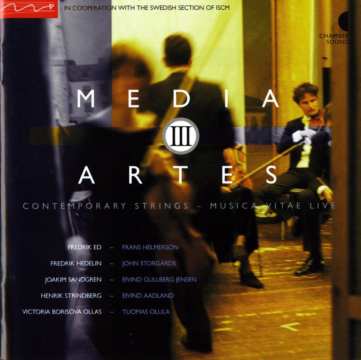 Media Artes, Vol. 3 by Frans Helmerson, Musica Vitae Chamber Orchestra, John Storgårds, Eivind Gullberg Jensen, Eivind Aadland & Tuomas Ollila album cover