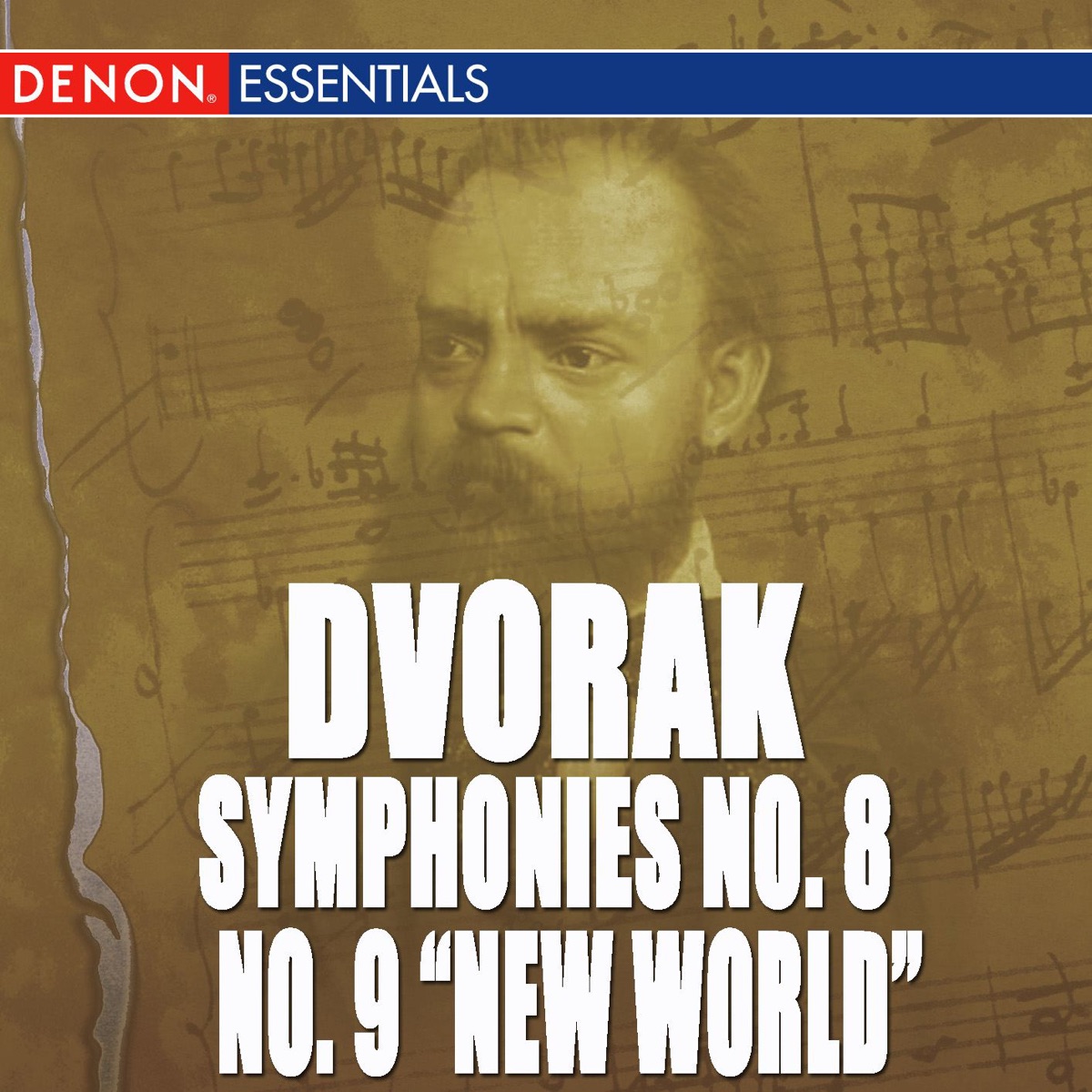 Dvorak: Symphony No. 8 & 9 "New World Symphony" - Carnival Overture by Radio Symphony Orchestra Ljubljana & Anton Nanut album cover