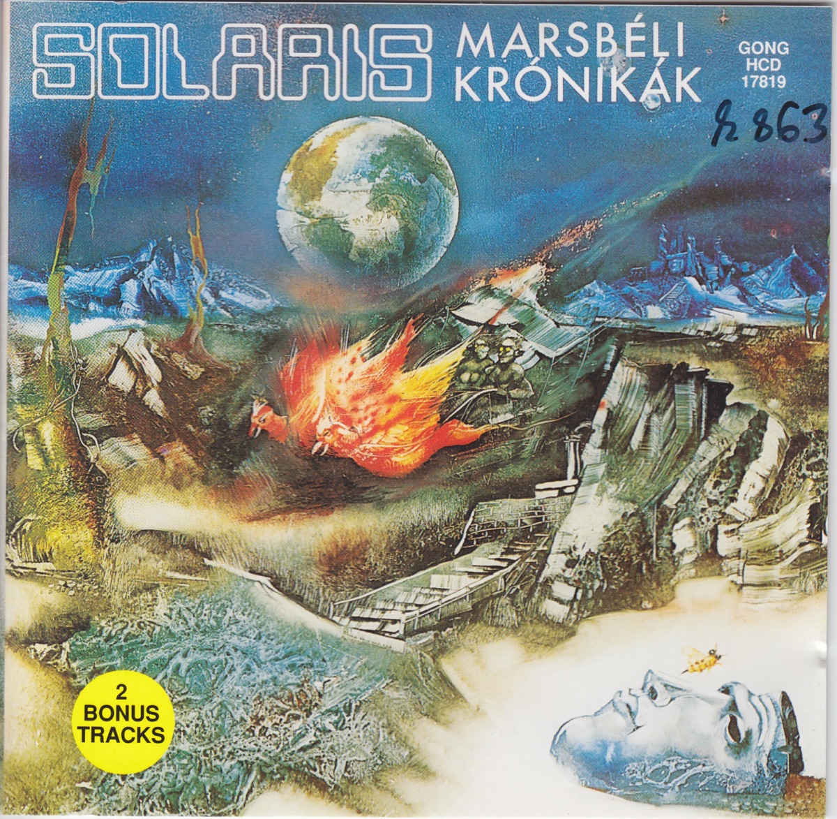 Marsbéli Krónikák by Solaris album cover