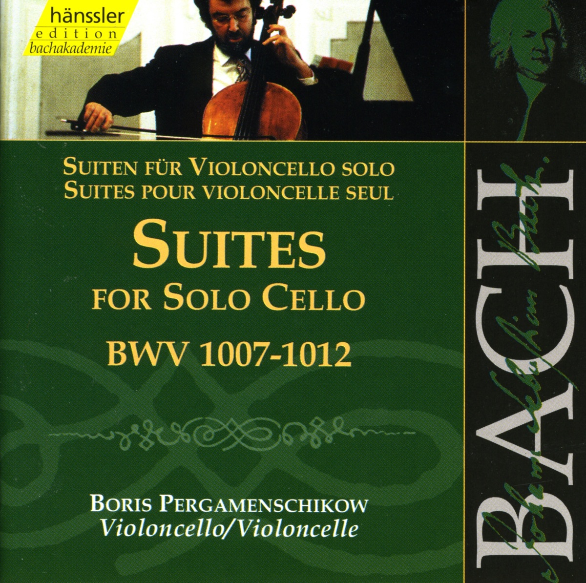 Bach, J.S.: Cello Suites, Bwv 1007-1012 by Boris Pergamenschikow album cover