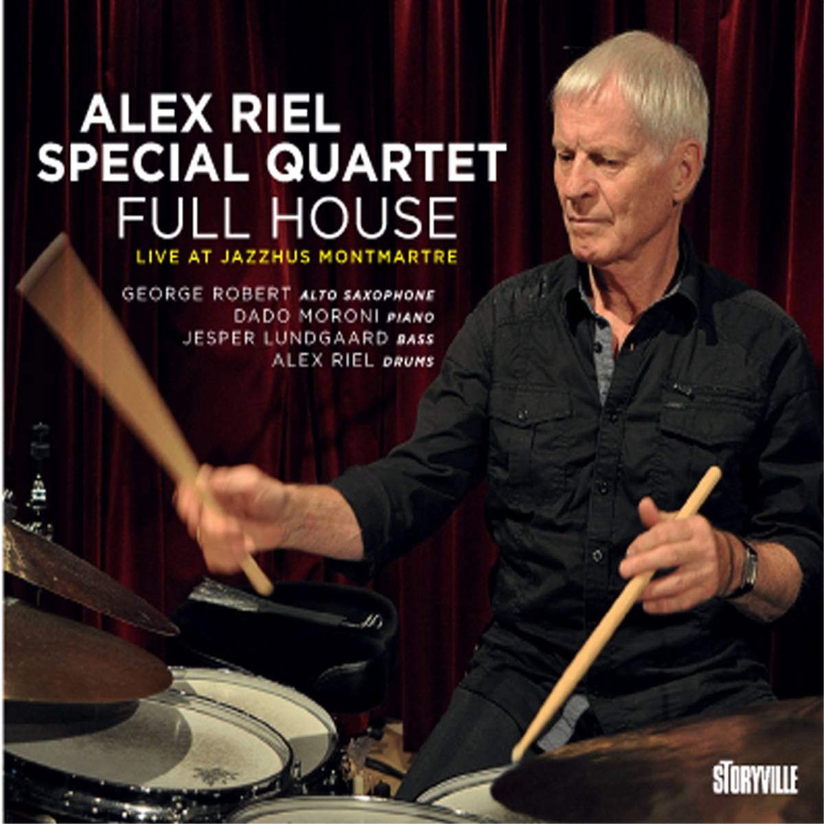 Full House by Alex Riel, George Robert & Dado Moroni album cover