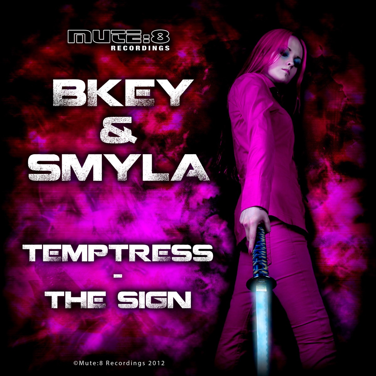 Temptress / The Sign - Single by Bkey & Smyla album cover