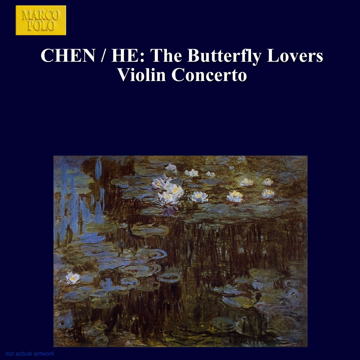 Chen Gang - He Zhanhao: The Butterfly Lovers Violin Concerto by Slovak Radio Symphony Orchestra, Takako Nishizaki & Kenneth Jean album cover