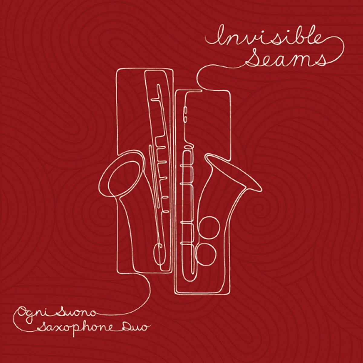 Invisible Seams by Ogni Suono Saxophone Duo album cover