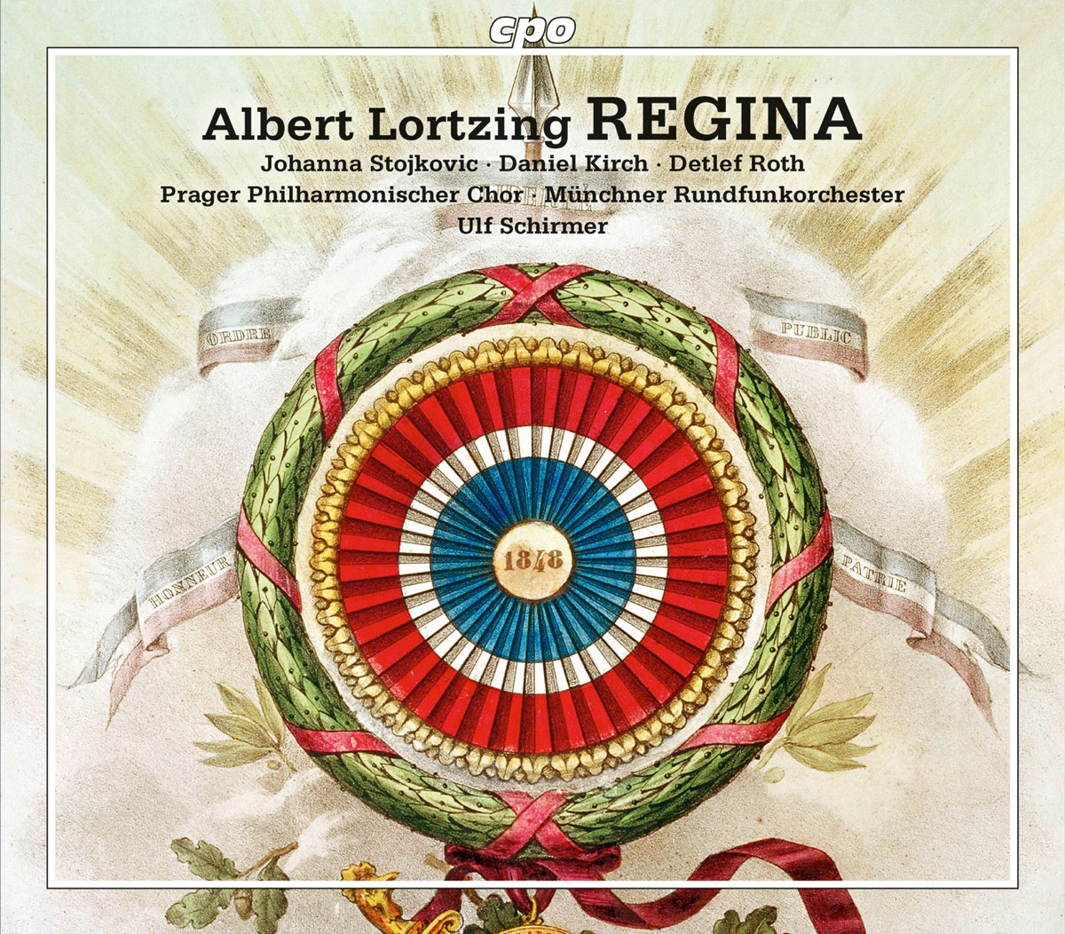 Lortzing: Regina by Daniel Kirch, Johanna Stojkovic, Munich Radio Orchestra & Ulf Schirmer album cover