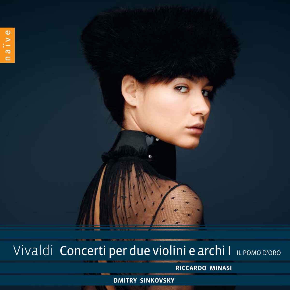 Vivaldi: Concerti per due violini e archi, Vol. 1 by Dmitry Sinkovsky, Riccardo Minasi & Il Pomo d'Oro album cover