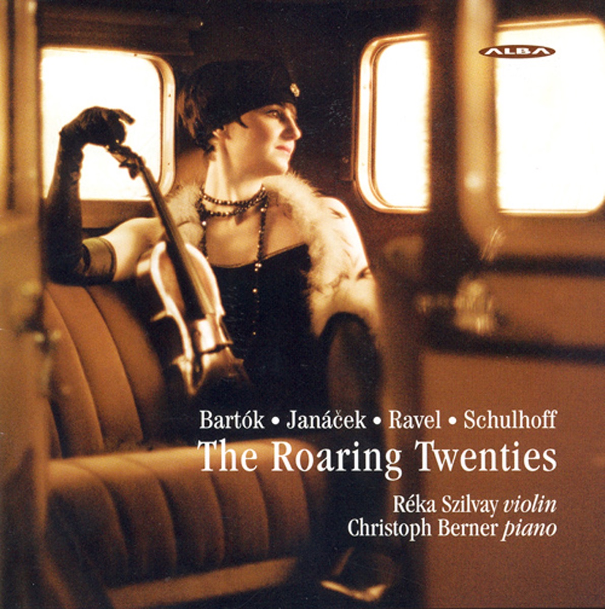 Bartok, B.: Rhapsody No. 1 - Janacek, L.: Violin Sonata - Ravel, M.: Violin Sonata in G Major (The Roaring Twenties) by Réka Szilvay album cover