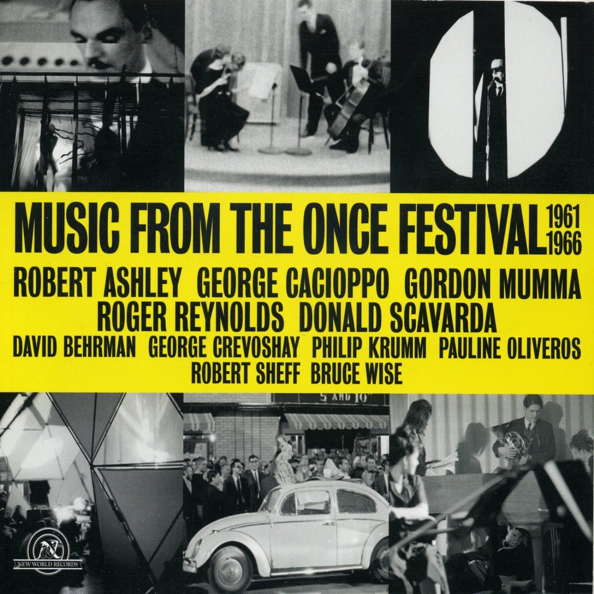 Music from the ONCE Festival 1961-1966 by Various Artists album cover
