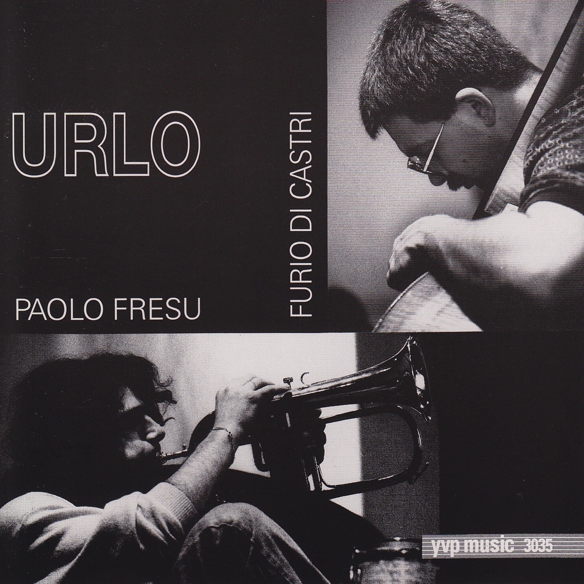 Urlo by Furio Di Castri & Paolo Fresu album cover