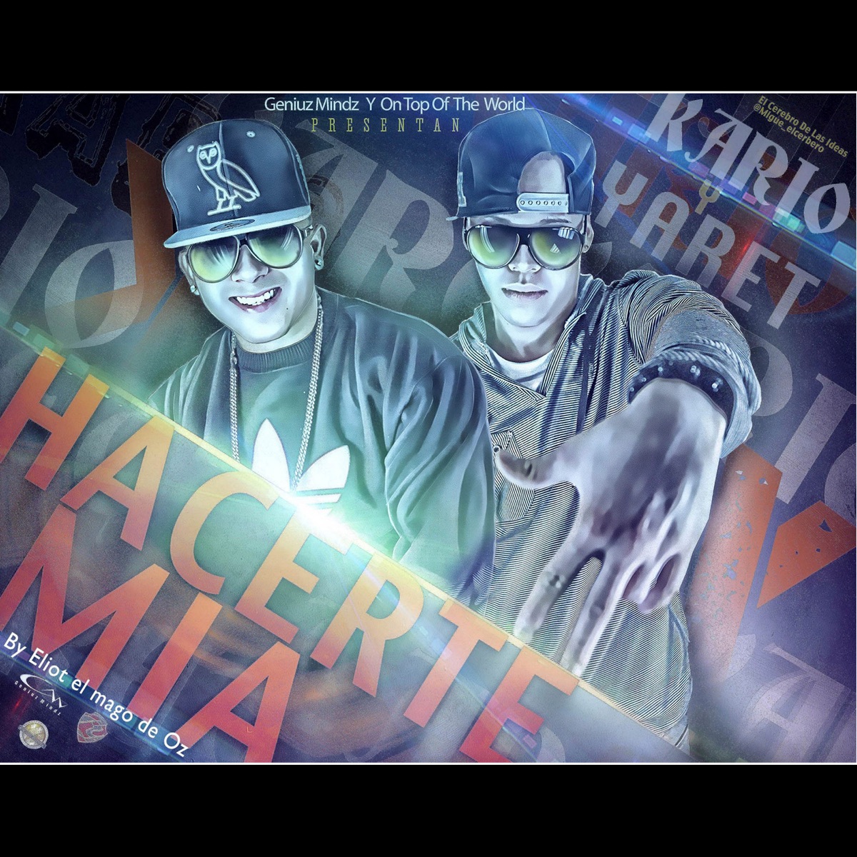 Hacerte Mia - Single by Kario Y Yaret album cover