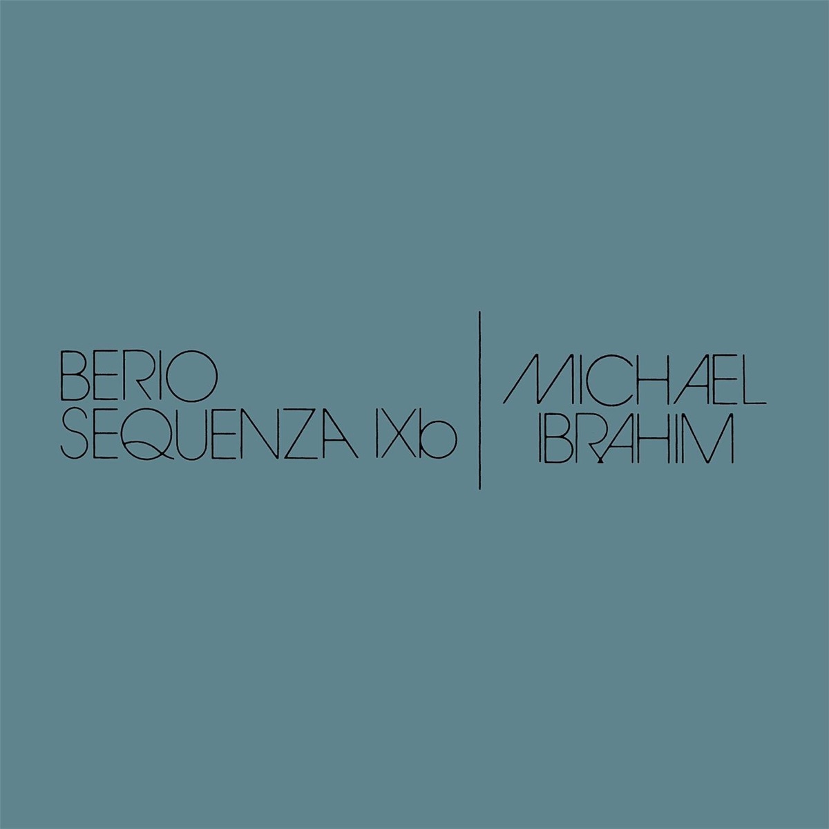 Sequenza IXb - EP by Michael Ibrahim album cover