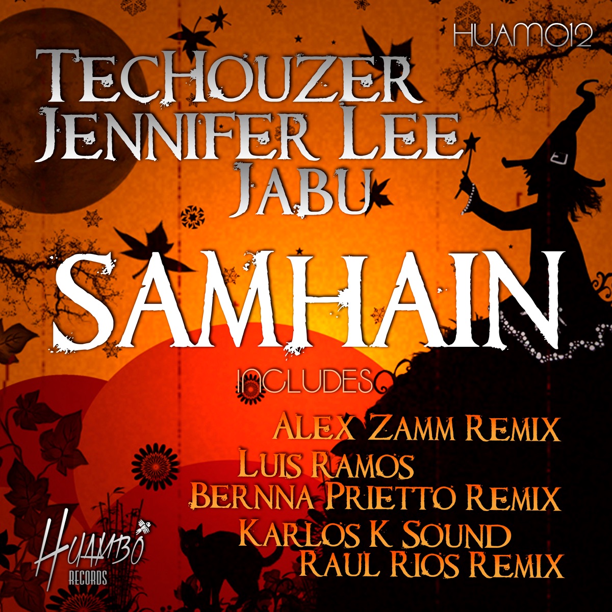 Samhain - EP by TecHouzer, Jennifer Lee & Jabu album cover