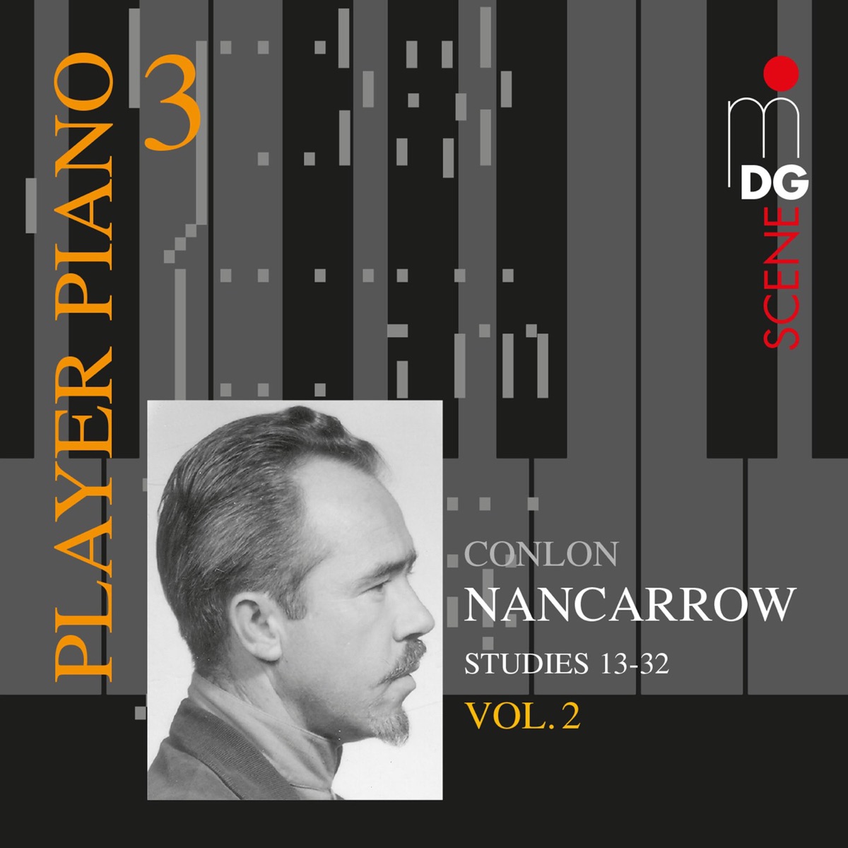 Nancarrow: Studies for Player Piano Vol. 2 by Bösendorfer Grand Piano album cover