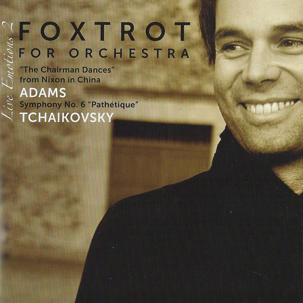 Live Emotions, Vol. 2: Foxtrot for Orchestra by The World Orchestra by East-West Music & Josep Vicent album cover