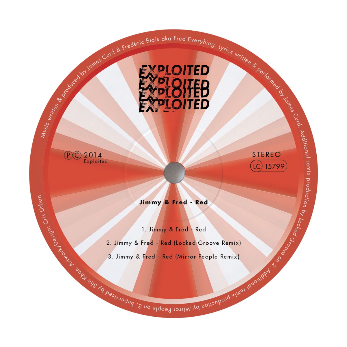 Red - EP by Jimmy & Fred album cover