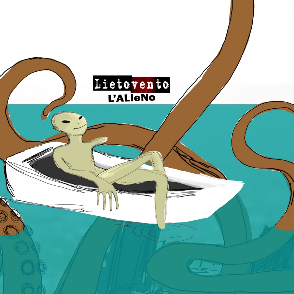 L'alieno by Lietovento album cover