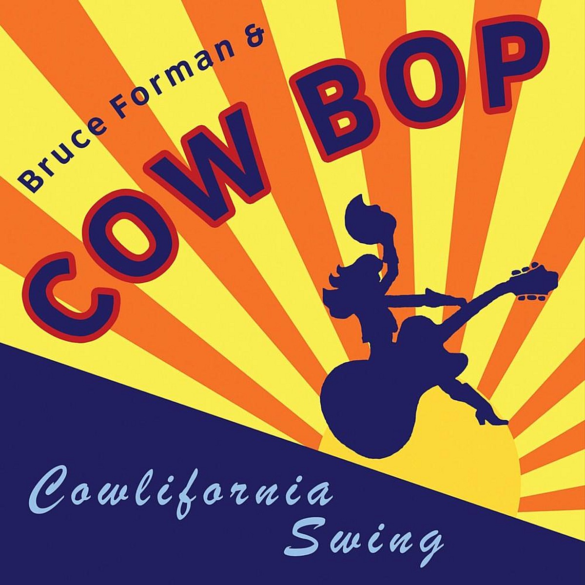 Cowlifornia Swing by Bruce Forman & Cow Bop album cover