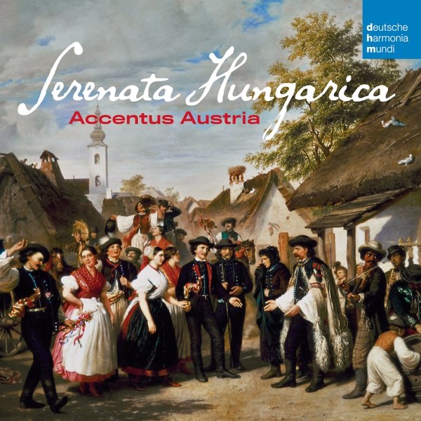 Serenata hungarica by Accentus Austria album cover